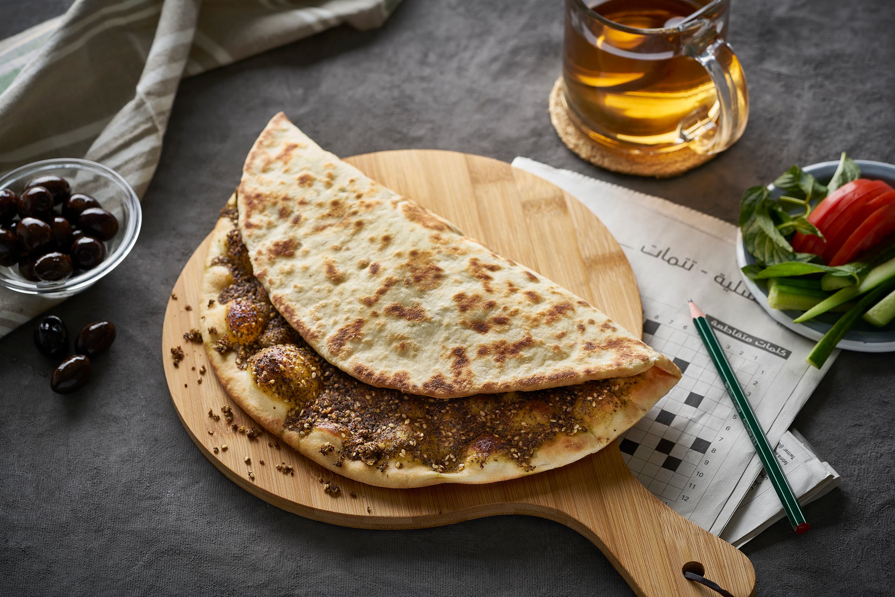 Manakish za'atar
