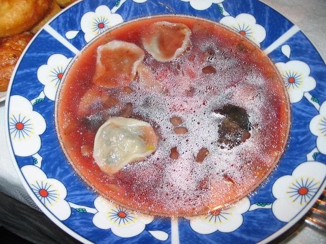 Borscht With Uszka