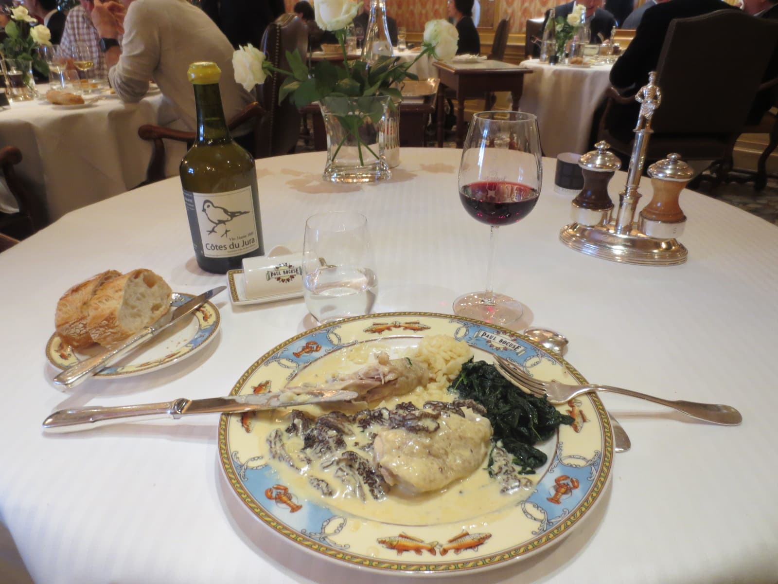 Poularde Aux Morilles