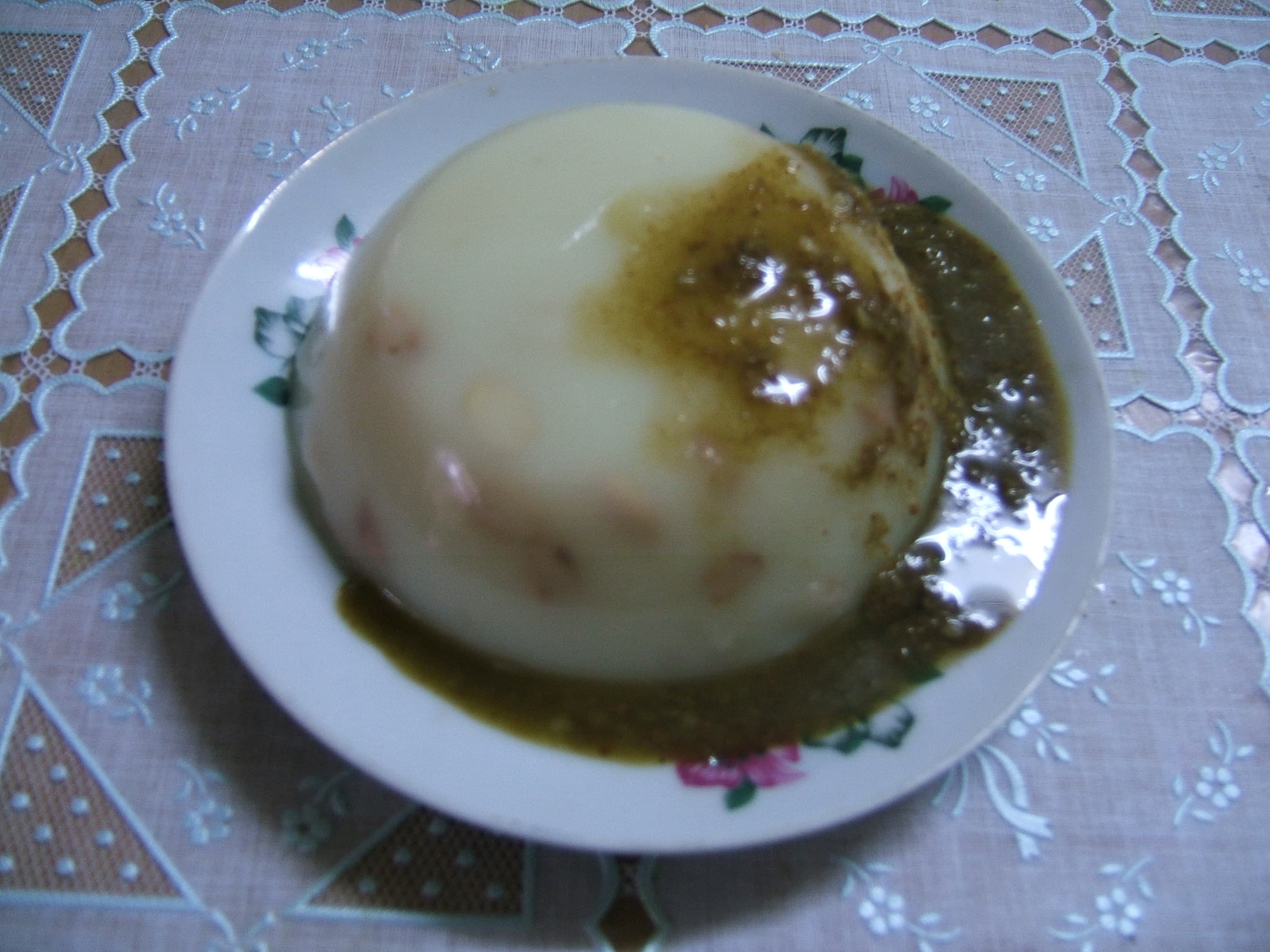 Bánh đúc lạc chấm tương bần