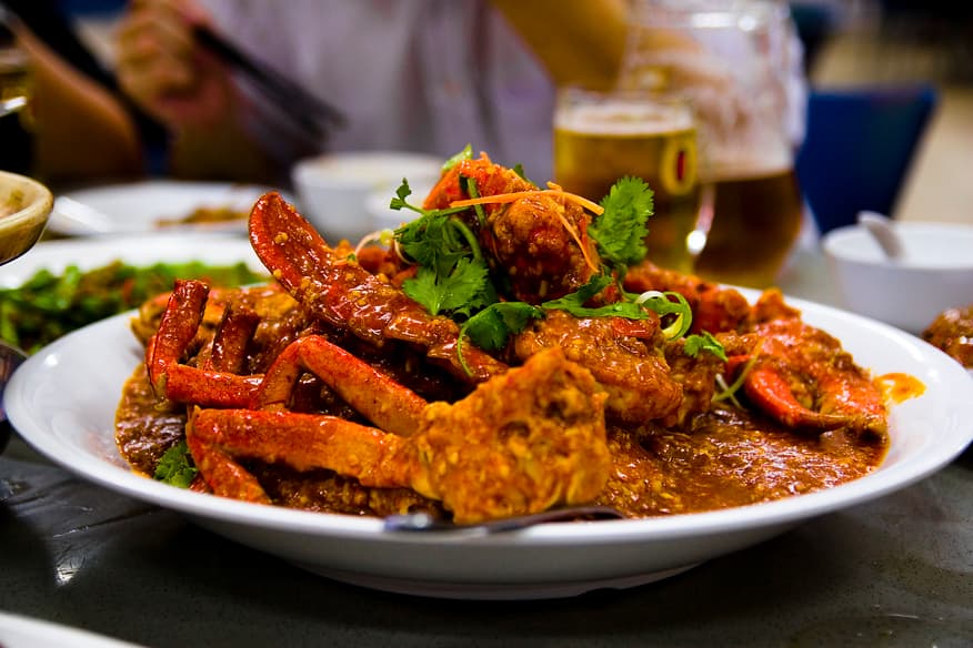 Cua sốt ớt Singapore