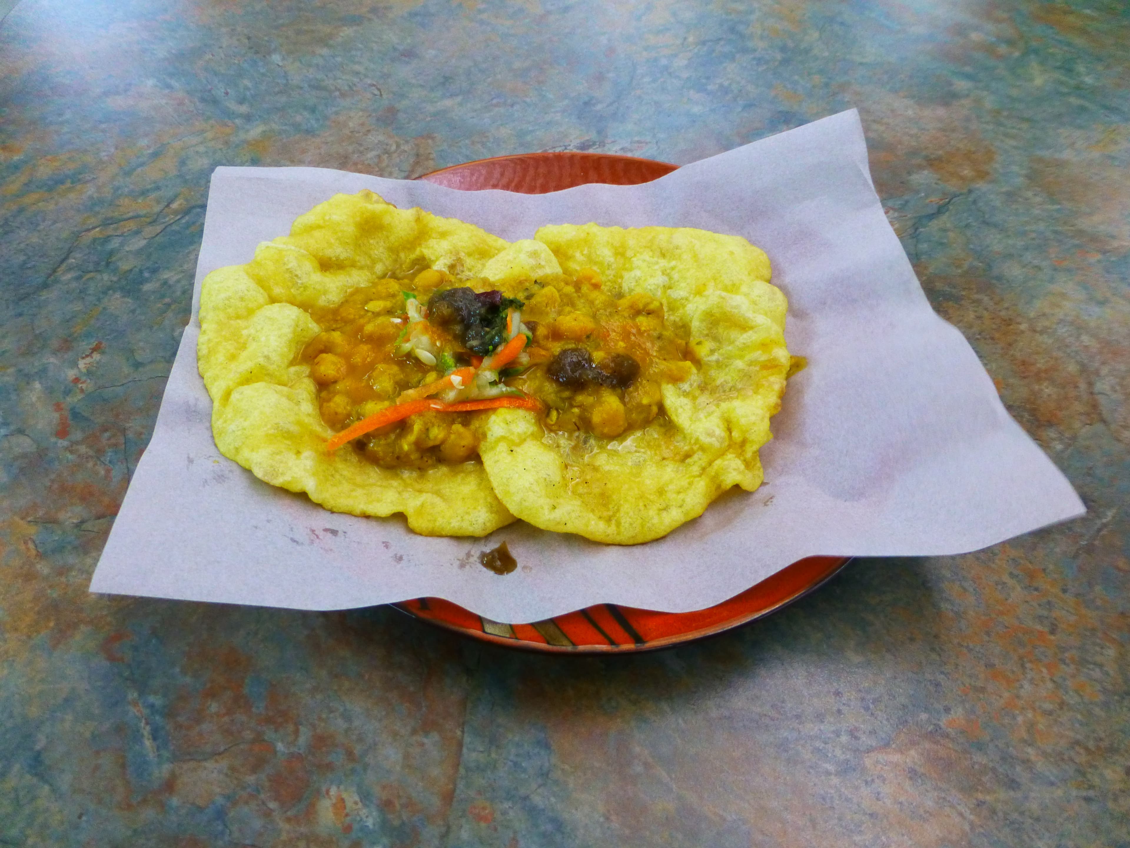 Doubles (sandwich chana Trinidad)